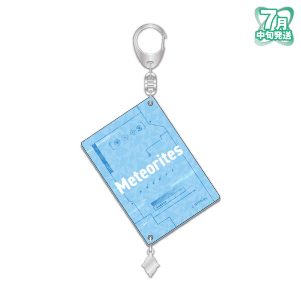 【7月中旬発送】めておら - Meteorites - スクエアアクリルキーホルダー(-FIRST 1MPACT- ver./Lapis)＜受付期間：～7/13＞