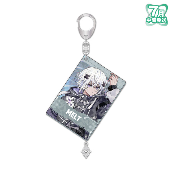 【7月中旬発送】めておら - Meteorites - スクエアアクリルキーホルダー(-FIRST 1MPACT- ver./メルト・ダ・テンシ)＜受付期間：～7/13＞