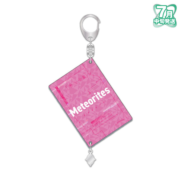 【7月中旬発送】めておら - Meteorites - スクエアアクリルキーホルダー(-FIRST 1MPACT- ver./みかさくん)＜受付期間：～7/13＞
