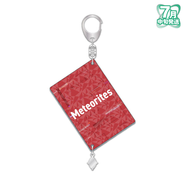 【7月中旬発送】めておら - Meteorites - スクエアアクリルキーホルダー(-FIRST 1MPACT- ver./ロゼ)＜受付期間：～7/13＞
