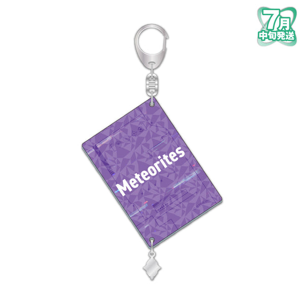 【7月中旬発送】めておら - Meteorites - スクエアアクリルキーホルダー(-FIRST 1MPACT- ver./心音)＜受付期間：～7/13＞