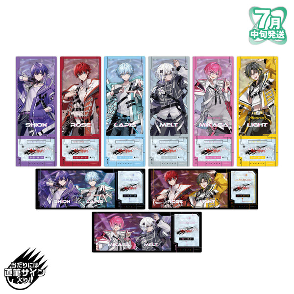【7月中旬発送】めておら - Meteorites - ランダムクリアホログラムチケット(-FIRST 1MPACT- ver.)＜受付期間：～7/13＞