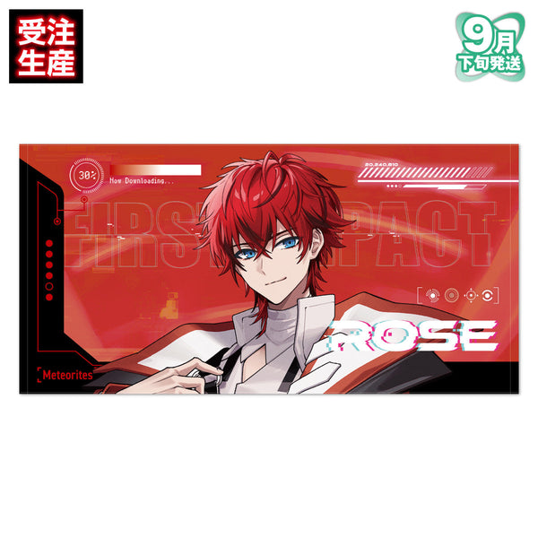 【受注生産/9月下旬発送】めておら - Meteorites - ピクチャータオル(-FIRST 1MPACT- ver./ロゼ)＜受付期間：～7/13＞