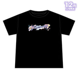 【12月上旬発送】めておら - Meteorites - グラフィックTシャツ(青春！めておら学園祭 ver./BLACK)＜受付期間：～11/23＞