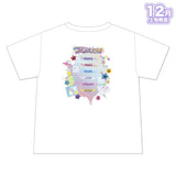【12月上旬発送】めておら - Meteorites - グラフィックTシャツ(青春！めておら学園祭 ver./WHITE)＜受付期間：～11/23＞