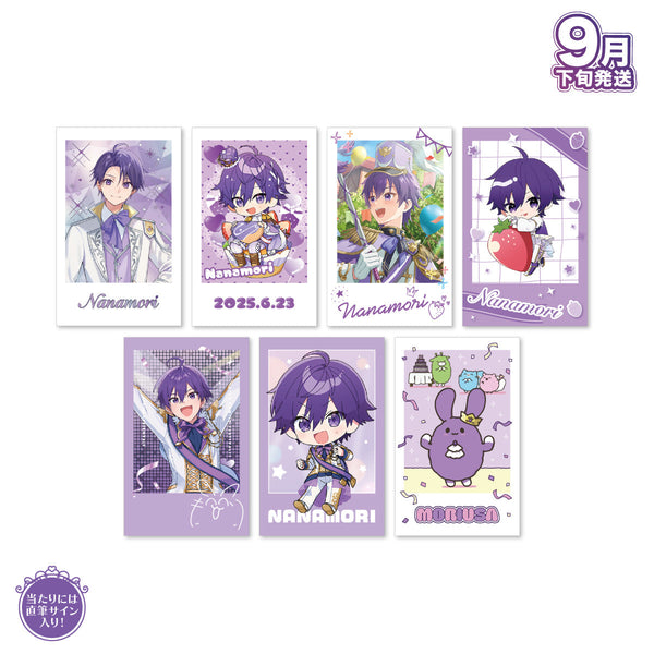 【受注生産/9月下旬発送】ななもり。 BIRTHDAY GOODS 2025 ランダムフォトカード＜受付期間：～7/13＞