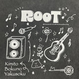 【2月中旬発送】るぅと グラフィックTシャツ(君と僕の約束 ver./Charcoal)＜受付期間：～2/1＞