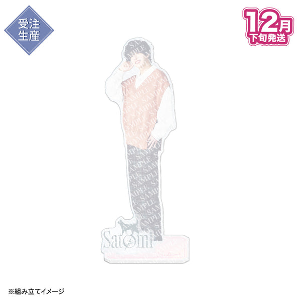 【受注生産/12月下旬発送】さとみ アクリルスタンド(Satomi ONE MAN LIVE 2025 ver./Type B)＜受付期間：～10/26＞
