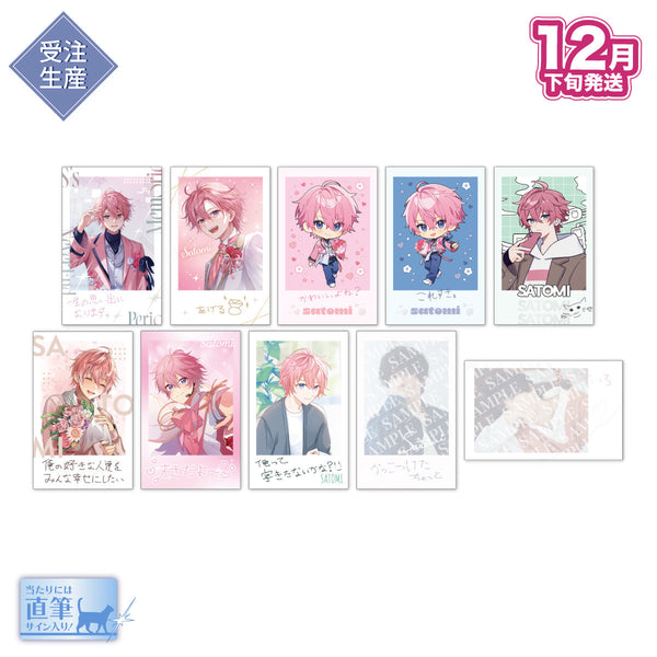 【受注生産/12月下旬発送】さとみ フォトカードくじ(Satomi ONE MAN LIVE 2025 ver.)＜受付期間：～10/26＞