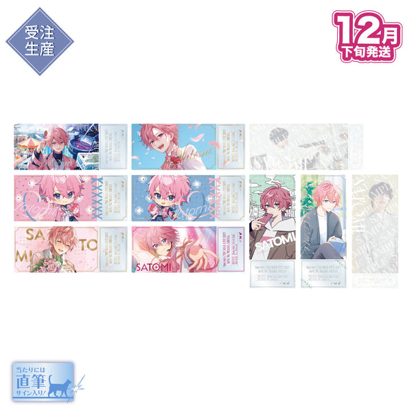 【受注生産/12月下旬発送】さとみ クリアチケットくじ(Satomi ONE MAN LIVE 2025 ver.)＜受付期間：～10/26＞