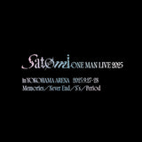 【10月上旬発送】さとみ グラフィックTシャツ(Satomi ONE MAN LIVE 2025 ver.)＜受付期間：～9/15＞