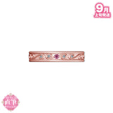 【受注生産/9月上旬発送】さとみ 10th Anniversary GOODS リング(シルバー925製_Pink Gold ver.)＜受付期間：～5/31＞