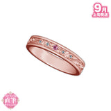 【受注生産/9月上旬発送】さとみ 10th Anniversary GOODS リング(シルバー925製_Pink Gold ver.)＜受付期間：～5/31＞