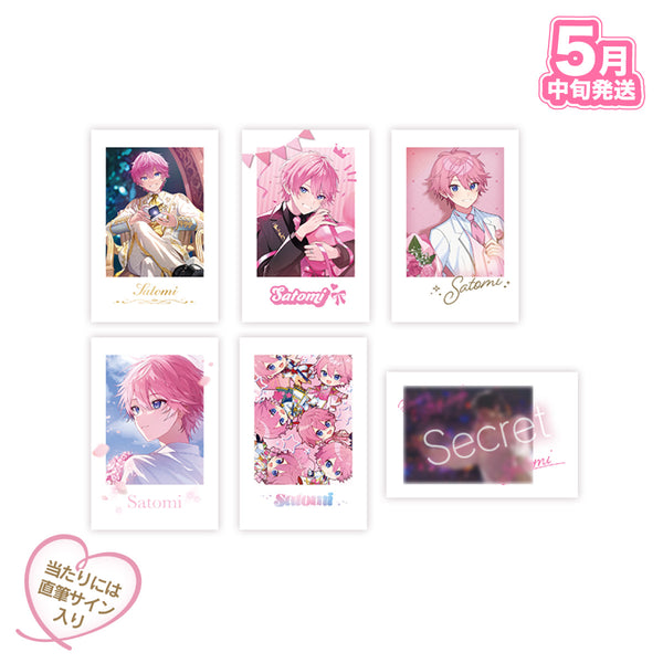 【受注生産/5月中旬発送】さとみ BIRTHDAY GOODS 2025 フォトカードくじ＜受付期間：～3/9＞