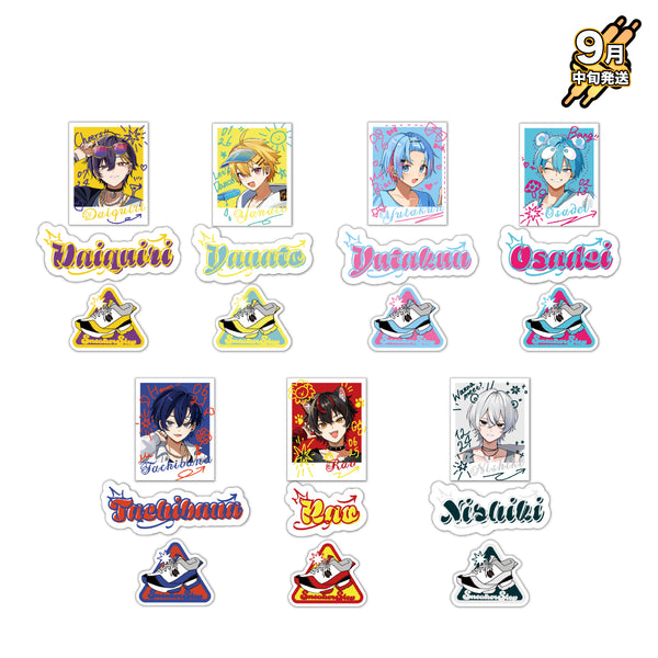 【9月中旬発送】SneakerStep ランダムステッカーセット(Summer ver.)