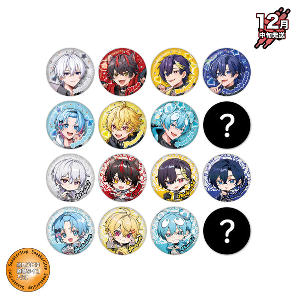 【12月中旬発送】すにすて - SneakerStep ランダム缶バッジ(We are SneakerStep! -1st Step- ver.)＜受付期間：～12/7＞