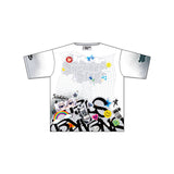 すにすて - SneakerStep フルグラフィックTシャツ(We are SneakerStep! -1st Step- ver./にしき)