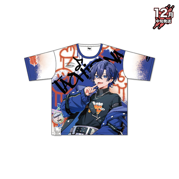 【12月中旬発送】すにすて - SneakerStep フルグラフィックTシャツ(We are SneakerStep! -1st Step- ver./たちばな)＜受付期間：～12/7＞