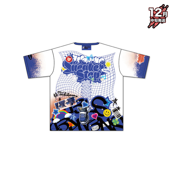 【12月中旬発送】すにすて - SneakerStep フルグラフィックTシャツ(We are SneakerStep! -1st Step- ver./たちばな)＜受付期間：～12/7＞