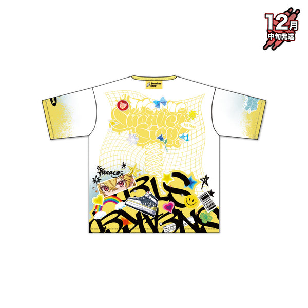 【12月中旬発送】すにすて - SneakerStep フルグラフィックTシャツ(We are SneakerStep! -1st Step- ver./やなと)＜受付期間：～12/7＞