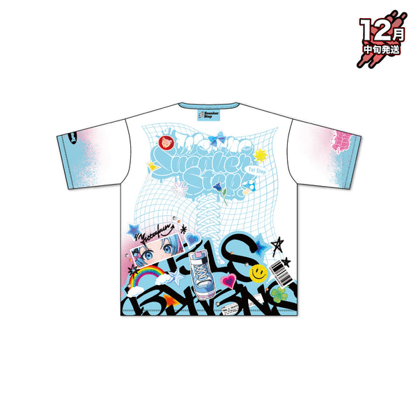 【12月中旬発送】すにすて - SneakerStep フルグラフィックTシャツ(We are SneakerStep! -1st Step- ver./ゆたくん)＜受付期間：～12/7＞