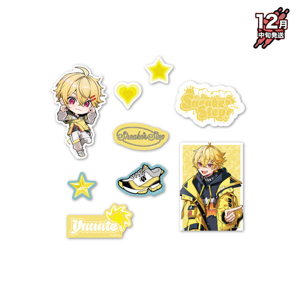 【12月中旬発送】すにすて - SneakerStep ステッカーセット(We are SneakerStep! -1st Step- ver./やなと)＜受付期間：～12/7＞