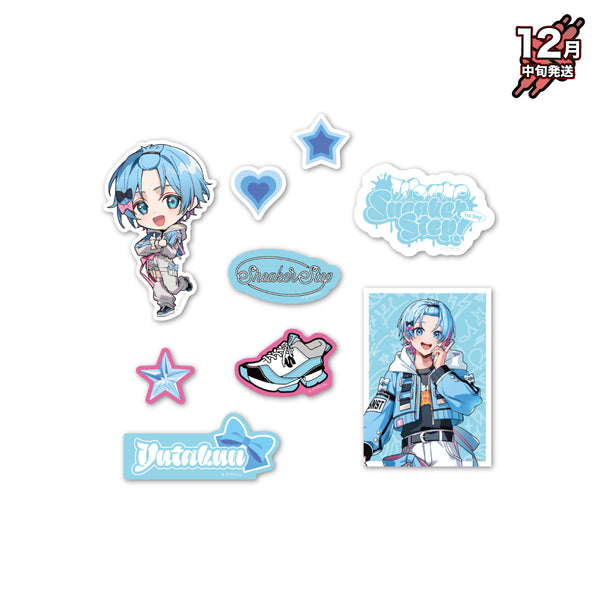 【12月中旬発送】すにすて - SneakerStep ステッカーセット(We are SneakerStep! -1st Step- ver./ゆたくん)＜受付期間：～12/7＞
