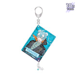 【10月下旬発送】すにすて - SneakerStep チャーム付きホログラムアクリルキーホルダー(Trick or Step ver./おさでい)＜受付期間：～10/12＞