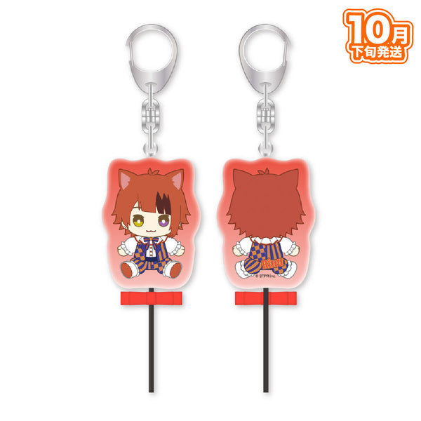 【10月下旬発送】すとぷり おすわりキャンディキーホルダー(Strawberry Circus ver.!!/莉犬)