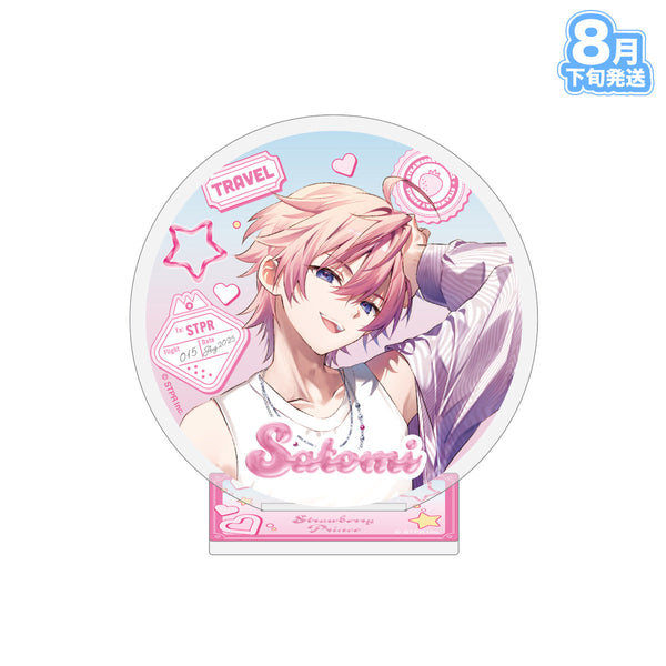 【8月下旬発送】すとぷり アクリルコースタースタンド(Summer Trip ver.!!/さとみ)＜受付期間：～8/17＞