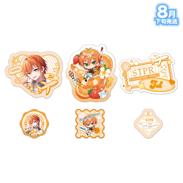 【8月下旬発送】すとぷり スライダーポーチ＆ステッカーセット(Summer Trip ver.!!/ジェル)＜受付期間：～8/17＞