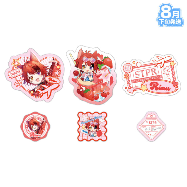 【8月下旬発送】すとぷり スライダーポーチ＆ステッカーセット(Summer Trip ver.!!/莉犬)＜受付期間：～8/17＞