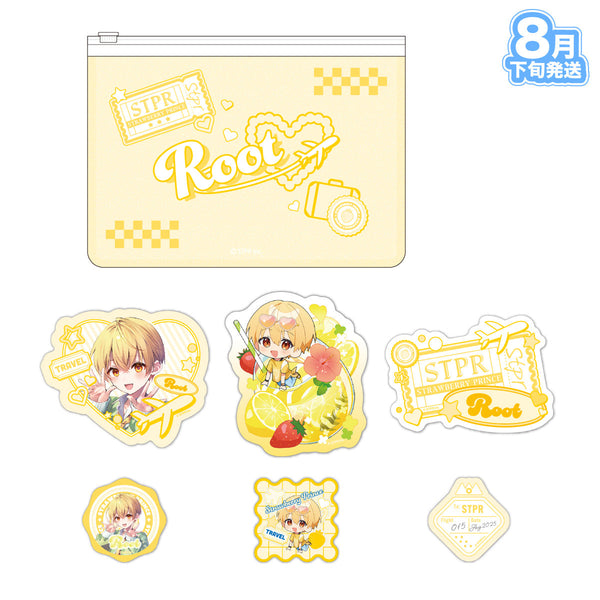 【8月下旬発送】すとぷり スライダーポーチ＆ステッカーセット(Summer Trip ver.!!/るぅと)＜受付期間：～8/17＞