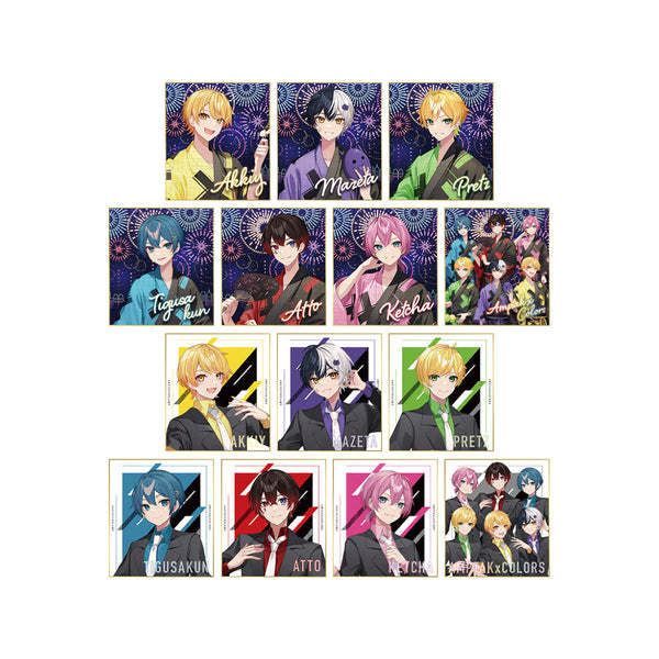 AMPTAKxCOLORS ランダムミニ色紙(2023 Summer ver.)
