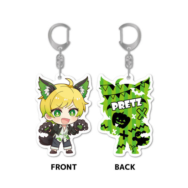 AMPTAKxCOLORS アクリルキーホルダー(2023 Halloween ver./ぷりっつ)