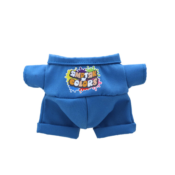 AMPTAKxCOLORS おすわりぬいぐるみ用 おきがえコスチューム(AMPTAKxレインボーロード中77% ver./ちぐさくん)