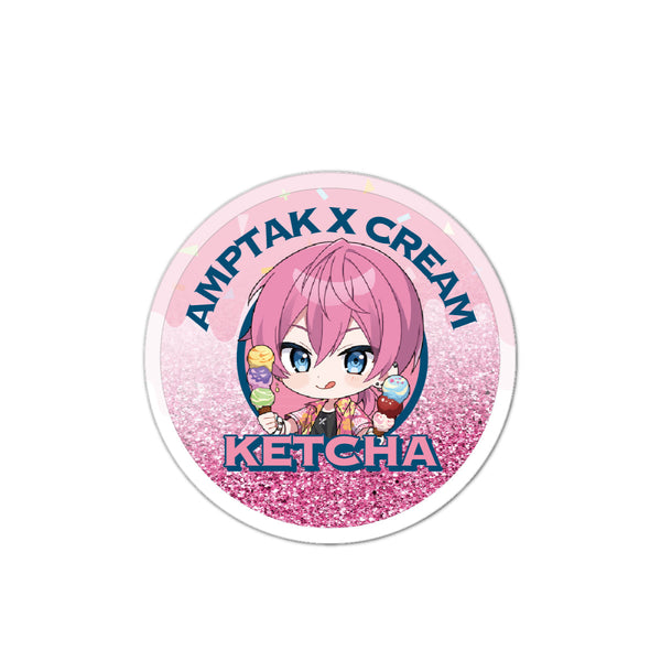 グリッターアクリルコースター(けちゃ)