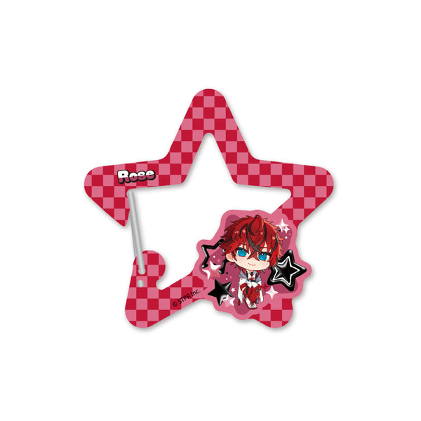 めておら - Meteorites - アクリルカラビナ(Starry Spring ver./ロゼ)