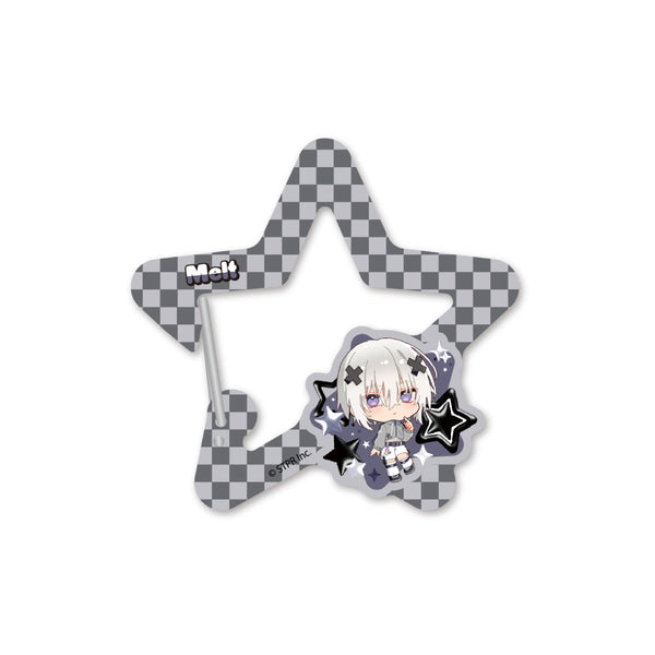 めておら - Meteorites - アクリルカラビナ(Starry Spring ver./メルト・ダ・テンシ)