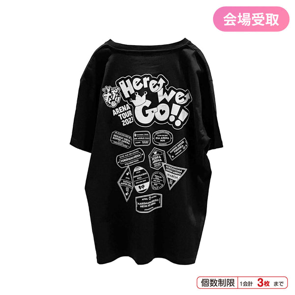 【会場受取】すとぷり Here We Go!!ツアーTシャツ ＜受付期間：～3/24＞