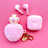 【受注生産/10月中旬発送】Strawberry Wireless Earphone＜受付期間：～7/30＞